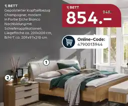 Möbel Buss BETT Angebot
