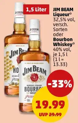 PENNY Jim Beam Bourbon Whiskey Angebot