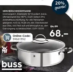 Möbel Buss SERVIER SCHMORPFANNE Cromorgan Angebot