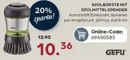 Möbel Buss SPÜLBÜRSTE MIT SPÜLMITTELSPENDER Angebot