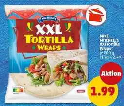 PENNY Mike Mitchell's XXL Tortilla Wraps Angebot