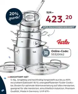 Möbel Buss Kochtöpf-Set Fissler Angebot