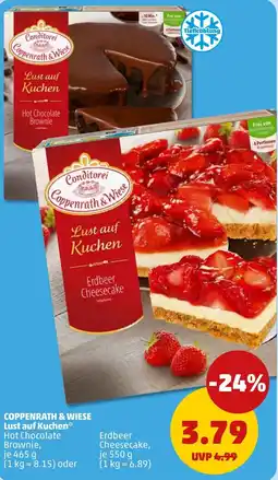 PENNY COPPENRATH & WIESE Lust auf Kuchen* Erdbeer Cheesecake Angebot