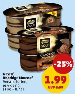 PENNY Nestlé Knackige Mousse Angebot