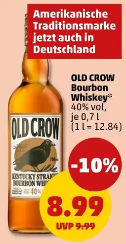 PENNY OLD CROW Bourbon Whiskey Angebot