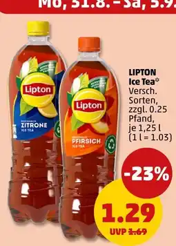 PENNY LIPTON Ice Tea Angebot