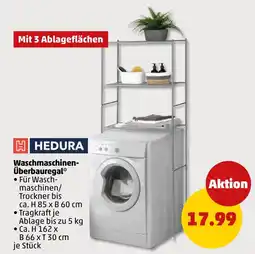 PENNY HEDURA Waschmaschinen-Überbauregal Angebot