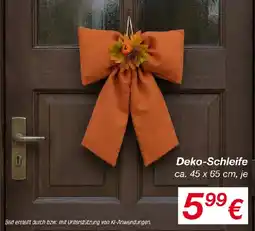 KiK Deko-Schleife Angebot