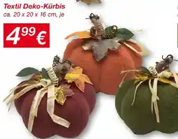 KiK Textil Deko-Kürbis Angebot