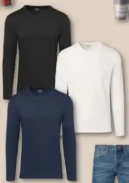 KiK Herren Longsleeve Angebot