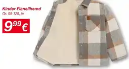 KiK Kinder Flanellhemd Angebot