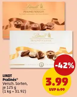 PENNY Lindt Pralinés* Angebot