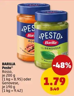 PENNY BARILLA Pesto Angebot