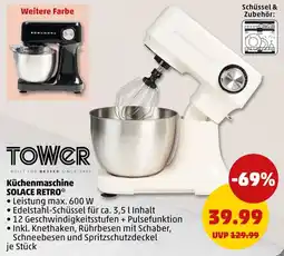 PENNY TOWER Küchenmaschine SOLACE RETRO Angebot