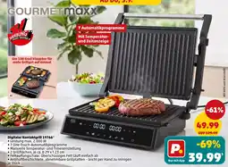 PENNY GOURMETmaxx Digitaler Kontaktgrill 19766 Angebot