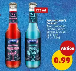 PENNY MIKE MITCHELL'S Cocktail Angebot