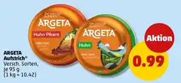 PENNY ARGETA Aufstrich Angebot