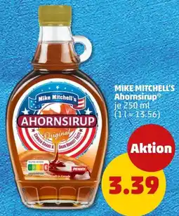 PENNY Mike Mitchell's Ahornsirup Angebot