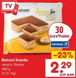 Netto Marken-Discount Balconi Snacks Angebot