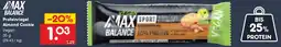 Netto Marken-Discount MAX BALANCE Proteinriegel Almond Cookie Angebot
