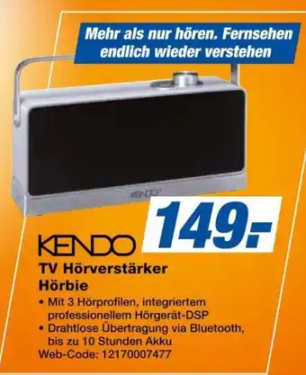 KENDO TV Hörverstärker Hörbie