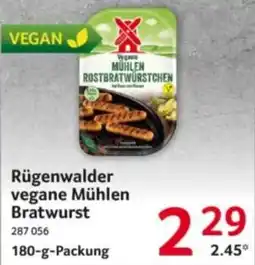 Selgros Rügenwalder vegane Mühlen Bratwurst Angebot