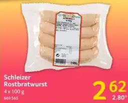 Selgros Schleizer Rostbratwurst Angebot