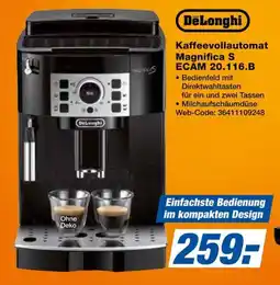 Expert DeLonghi Kaffeenvollautomat Magnifica S Angebot