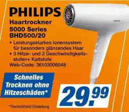 Expert PHILIPS Haartrockner 5000 Series BHD500/20 Angebot