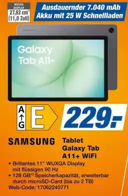 Expert SAMSUNG Tablet Galaxy Tab A11+ WiFi Angebot