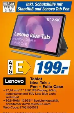Expert Lenovo Idea Tab + Pen + Folio Case Angebot