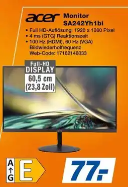 Expert Acer Monitor SA242Yh1bi Angebot