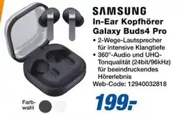 Expert SAMSUNG In-Ear Kopfhörer Galaxy Buds4 Pro Angebot
