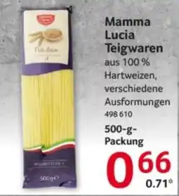 Selgros Mamma Lucia Teigwaren Angebot