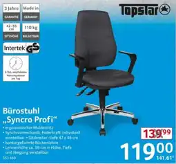 Selgros Topstar Bürostuhl „Syncro Profi“ Angebot