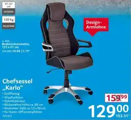 Selgros Chefsessel „Karlo“ Angebot