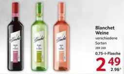 Selgros Blanchet Weine Angebot