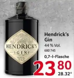 Selgros Hendrick's Gin Angebot