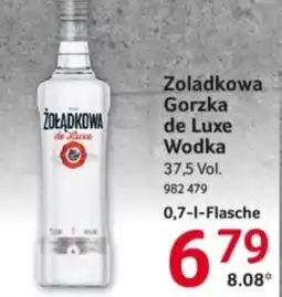 Selgros Zoładkowa de Luxe Wodka Angebot