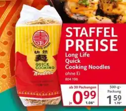 Selgros Long Life Quick Cooking Noodles Angebot