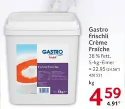 Selgros Gastro frischli Crème Fraîche Angebot
