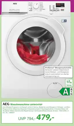 EP AEG Waschmaschine L6FB4347EP Angebot