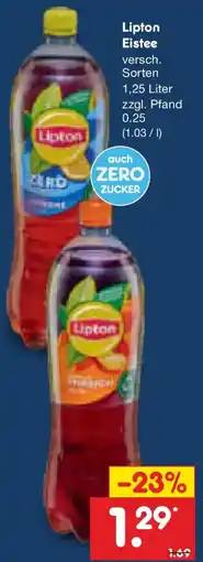 Netto Marken-Discount Lipton Eistee Angebot