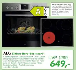 EP AEG Einbau-Herd-Set H51EPV1 Angebot