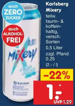 Netto Marken-Discount Karlsberg Mixery Angebot