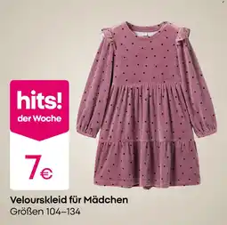 PEPCO Velourskleid für Mädchen Angebot