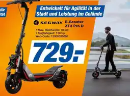 Expert SEGWAY E-Scooter ZT3 Pro D Angebot