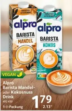Selgros Alpro Barista Mandel- oder Kokosnuss Drink Angebot