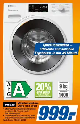 Expert Miele Waschmaschine WWD 380 WCS Angebot