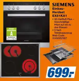Expert SIEMENS Einbau-Herdset EX81KA1 Angebot